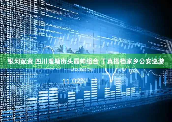 银河配资 四川理塘街头最帅组合 丁真搭档家乡公安巡游